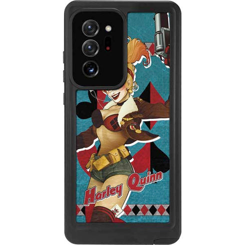 DC Comics Bombshells Harley Quinn Galaxy Note20 Ultra 5G Waterproof Case